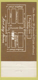 Matchbook Cover - Casa Romero Back Bay Boston MA 30 Strike