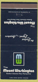 Matchbook Cover - Mount Washington Bretton Woods NH 30 Strike
