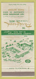 Matchbook Cover - Parkbrook Motel Cleveland OH WEAR 30 Strike
