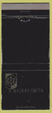 Matchbook Cover - Beau Rivage Miami Beach FL? WEAR monogram 30 Strike