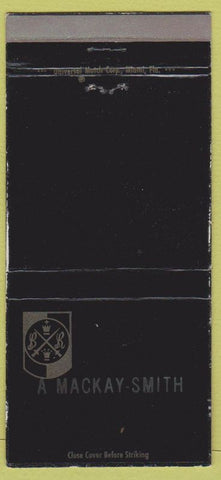 Matchbook Cover - Beau Rivage Miami Beach FL? WEAR monogram 30 Strike
