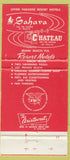 Matchbook Cover - Beau Rivage Miami Beach FL WEAR 30 Strike