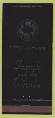 Matchbook Cover - Jonah and the Whale Bellevue WA 30 Strike