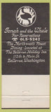 Matchbook Cover - Jonah and the Whale Bellevue WA 30 Strike