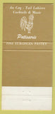 Matchbook Cover - Lahieve's Restaurant Princeton NJ 30 Strike