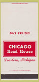 Matchbook Cover - Chicago Road House Dearborn MI 30 Strike