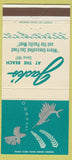 Matchbook Cover - Jack's at the Beach Ocean Park CA 30 Strike