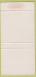 Matchbook Cover - Nickie's Grand Island NE WORN 30 Strike