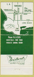 Matchbook Cover - The Palms Torrance CA 30 Strike