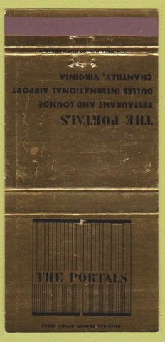 Matchbook Cover - The Portals Chantilly VA 30 Strike