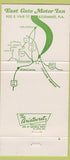 Matchbook Cover - East Gate Motor Inn Kissimmee FL Disneyworld ref 30 Strike
