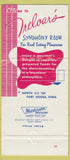Matchbook Cover - Treloar's Fort Dodge IA WEAR 30 Strike