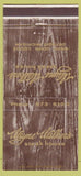Matchbook Cover - Wayne Walker's Steak House Detroit MI 30 Strike
