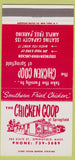 Matchbook Cover - Chicken Coop Springfield MA 30 Strike