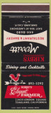 Matchbook Cover - Kirby's Merritt Oakland CA Elegant Farmer rooster 30 Strike