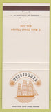 Matchbook Cover - Windjammer Tiburon CA 30 Strike