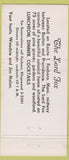 Matchbook Cover - Lord Fox Foxboro MA 30 Strike