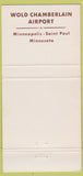 Matchbook Cover - Les Voyageurs Minneapolis St Paul MN teal 30 Strike