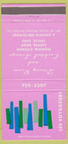 Matchbook Cover - Les Voyageurs Minneapolis St Paul MN pink 30 Strike