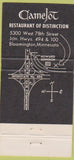 Matchbook Cover - Hans Skalle's Camelot Bloomington MN 30 Strike