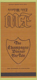 Matchbook Cover - Eddie Webster's Des Moines IA Bloomington MN 30 Strike