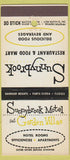 Matchbook Cover - Sunnybrook Motel Punta Gorda FL 30 Stick