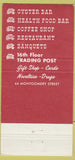 Matchbook Cover - Stagecoach San Francisco CA 30 Strike