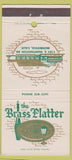 Matchbook Cover - Brass Platter Monrovia CA 30 Strike