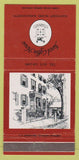 Matchbook Cover - Jared Coffin House Nantucket Island MA 30 Strike