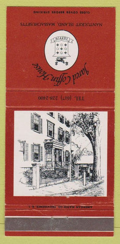 Matchbook Cover - Jared Coffin House Nantucket Island MA 30 Strike