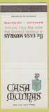 Matchbook Cover - Casa Munras Monterey CA 30 Strike