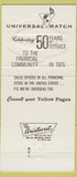 Matchbook Cover - United States League of Savings bank 1974 convention 30 Strike