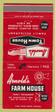 Matchbook Cover - Arnold's Farm House Buena Park CA Long Beach 30 Strike