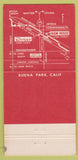Matchbook Cover - Arnold's Farm House Buena Park CA Long Beach 30 Strike