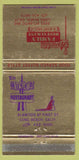 Matchbook Cover - Arnold's Family Restaurant Long Beach CA Queen 30 Strike