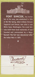 Matchbook Cover - Fort Simcoe Inn Yakima WA WEAR 30 Strike