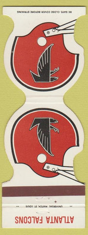 Matchbook Cover - Atlanta Falcons Hottle's Wilkes Barre PA 1980 schedule
