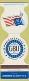 Matchbook Cover - Greater Beneficial Union Insurance Pittsburgh PA 1976