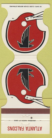 Matchbook Cover - Atlanta Falcons football