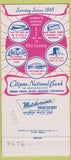 Matchbook Cover - Citizens National Bank Waxahachie TX 30 Strike