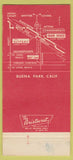 Matchbook Cover - Arnold's Farm House Buena Park CA 30 Strike