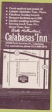 Matchbook Cover - Calabasas Inn CA 30 Strike