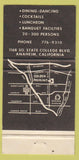 Matchbook Cover - Golden Pheasant Anaheim CA 30 Strike