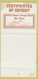 Matchbook Cover - Citizens National Bank Henderson TX STAIN 30 Strike