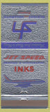Matchbook Cover - Seleight and Hellmuth Lithography Inks 30 Strike