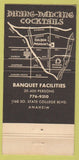Matchbook Cover - Golden Pheasant Anaheim CA 30 Strike
