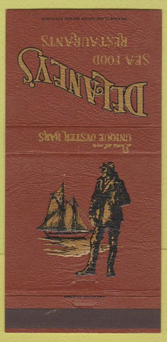 Matchbook Cover - Delaney's Restaurant 30 Strike