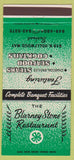 Matchbook Cover - Blarney Stone Restaurant Burbank CA 30 Strike