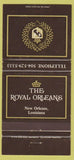 Matchbook Cover - Royal Orleans Hotel New Orleans LA 30 Strike