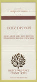 Matchbook Cover - Ballys Park Place Casino Atlantic City NJ 30 Strike